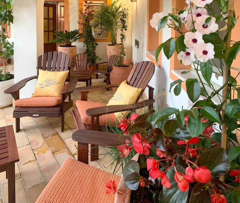Terraces & Garden